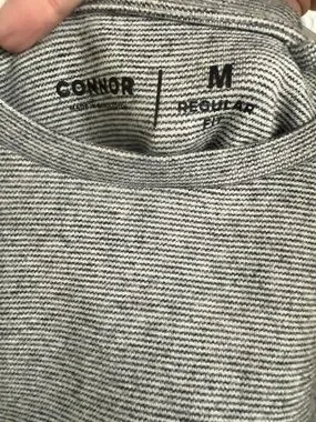 CONNOR | Shirts | Connor Mens Heather Grey Crew Neck Tshirt Casual ...